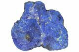 Vivid Blue, Cut/Polished Azurite Nodule - Siberia #94564-1